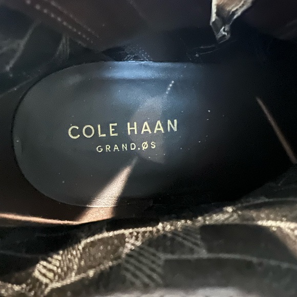 Cole Haan Suede Booties in Olive Green - Picture 8 of 9